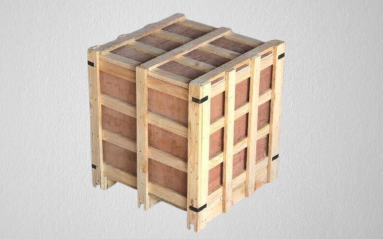 Custom heavy duty wooden box reinforced construction for very heavy industrial loads Saudi Arabia