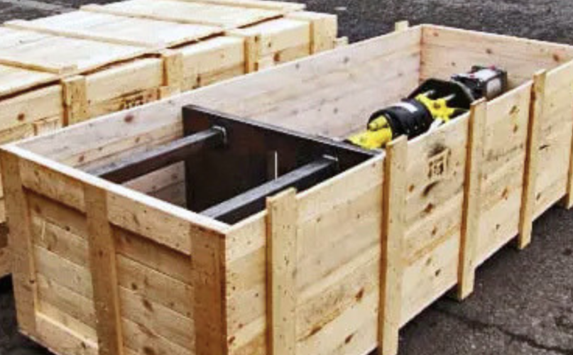 Wooden crates for machinery manufacturer and supplier in Saudi Arabia custom built for any machine size weight and export requirement
